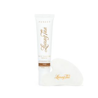Purest Face Tanning Serum Dark & Gua Sha