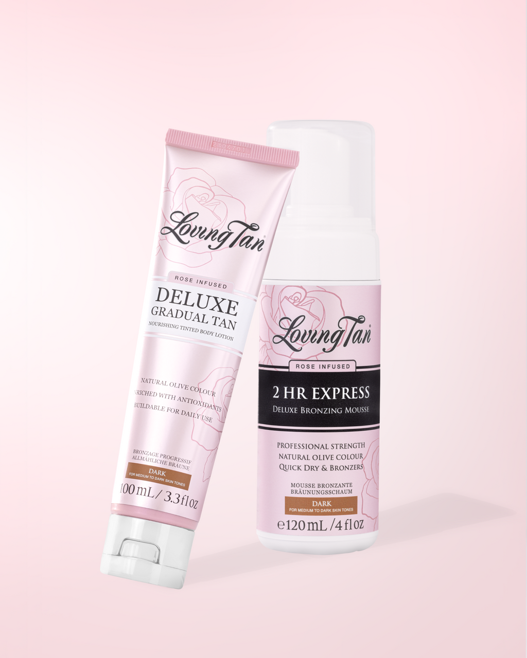 Rose Deluxe Gradual Tan Dark