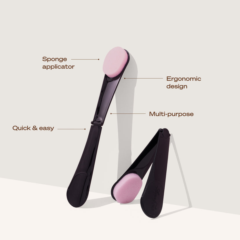 FAQ Banner of Easy to Reach Back Applicator