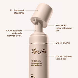 8 HR Deluxe Self-Tanning Mousse Dark